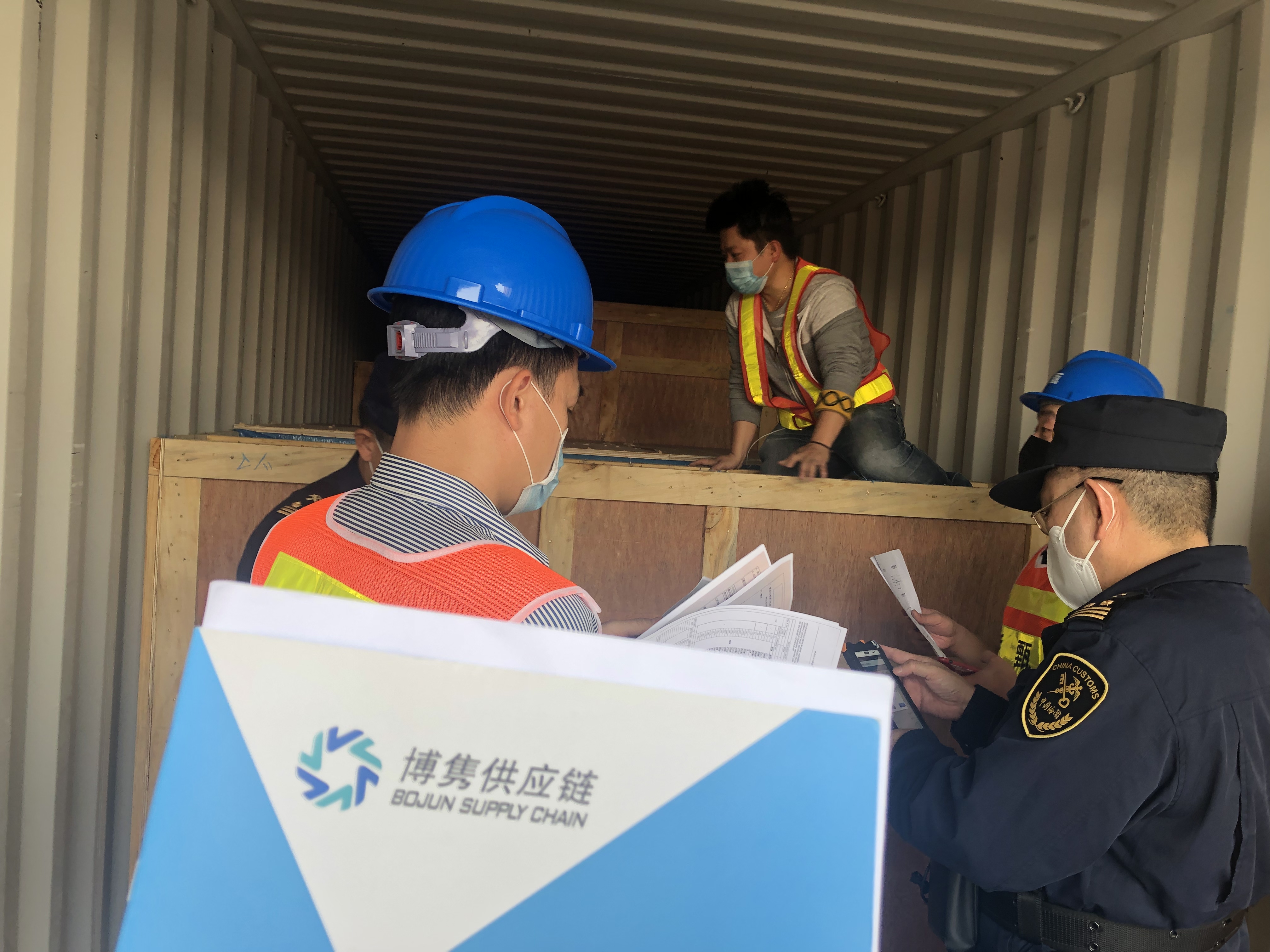 包裝機進(jìn)口報關(guān)案例現(xiàn)場圖片